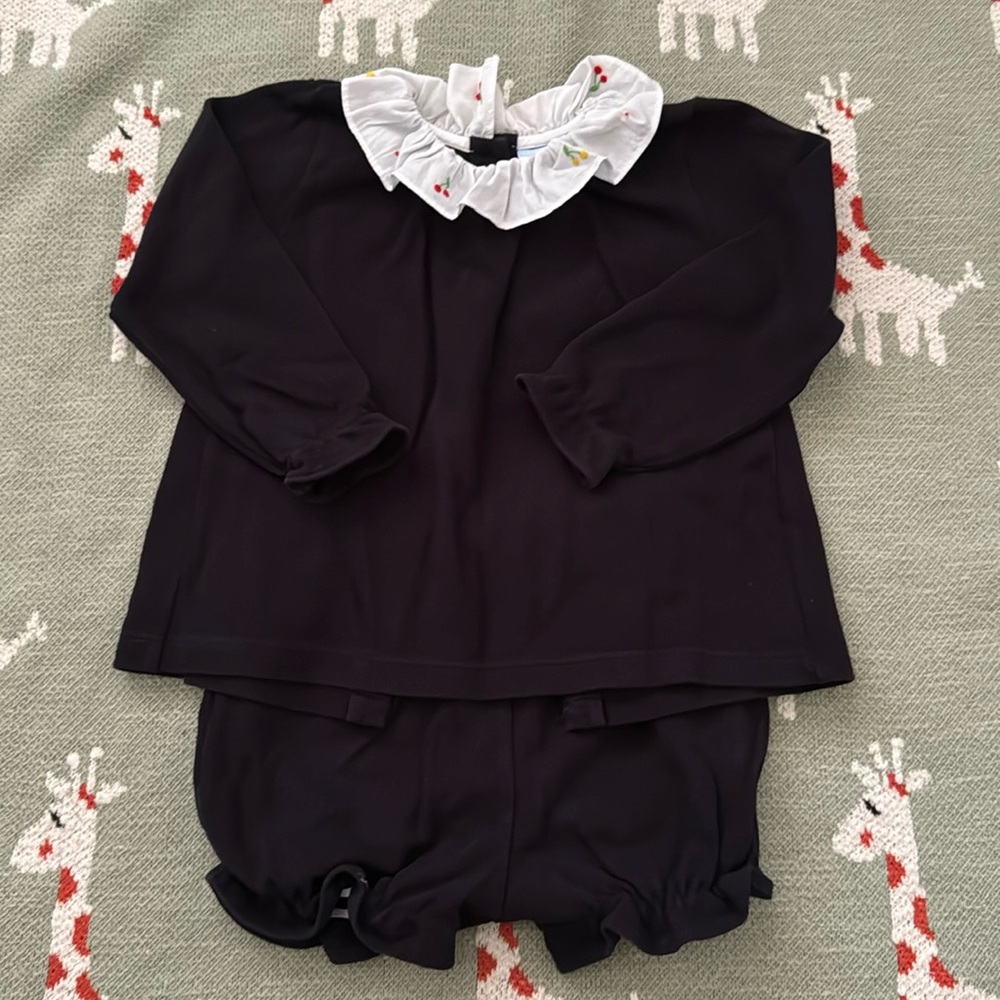 Bella Bliss Embroidered Set with Cherries